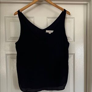 LOFT Women's Elegant navy Camisole